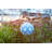 Stella Sunflower Print 12" Globe Solar Lantern - Persimmon-108587239