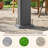 Aoodor Aluminum Pergola with Canopy-90610976-90610977