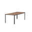 Zanesville Rectangular Metal Outdoor Dining Table-1104110476