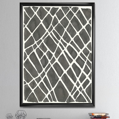 Cadre photo « minimal graphics v », reproduction sur toile