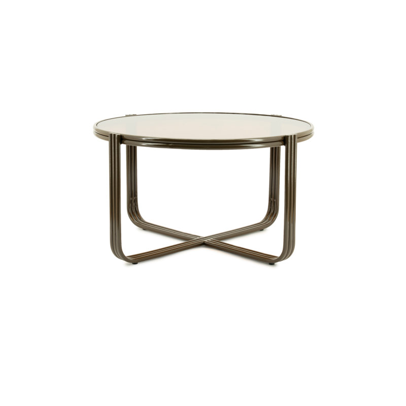 Coffee Table Glass Coffee Table, Brown