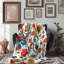 Bold Mariachi Blooms - 1 pièce Sherpa Premium-97879347