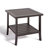 8-Piece Metal Patio Furniture Set, 9-Seat All-Weather Conversation Sofa With 4 Inches Thick Gray Cushions, Khaki Frame, Coffee Table, Side Table, End Table & Ottomans For Porch Backyard Garden-1732804326-1732804324