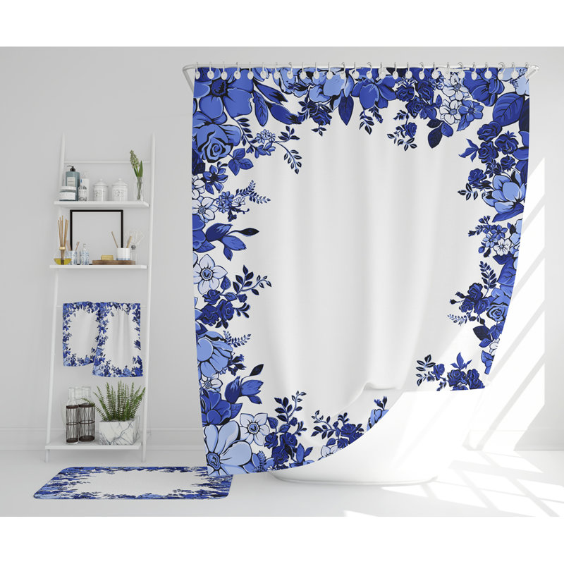 Nevyanka Polyester Shower Curtain Set