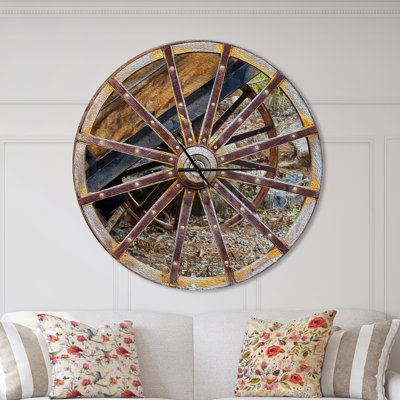 Swigart Metal Wall Clock