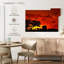 Paysage de coucher de soleil africain Alvord-107710632