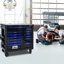 Wagon à outils multi-usages à 12 couches avec roues, plateau en fer