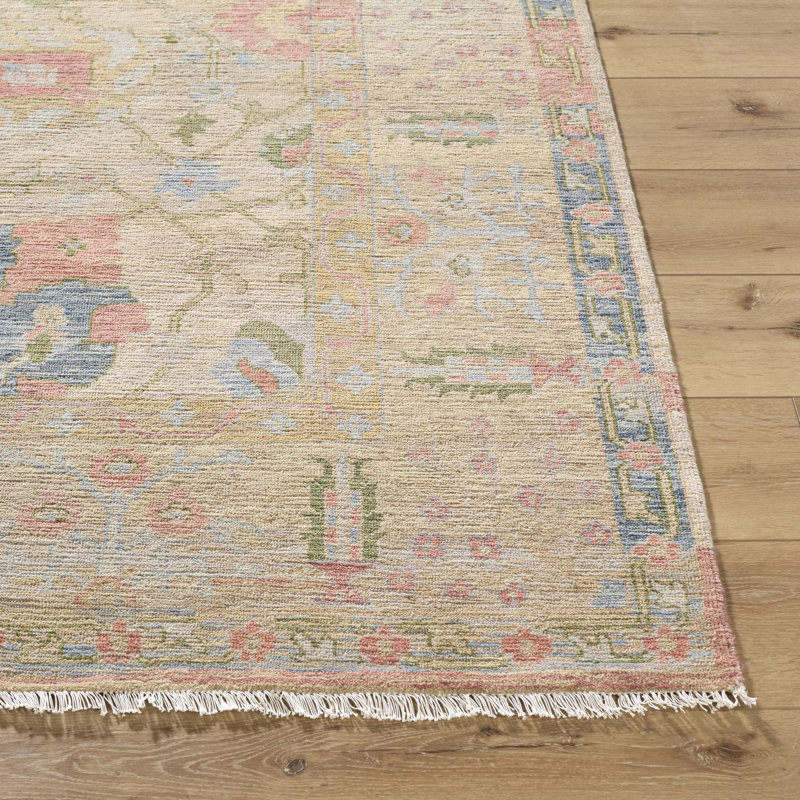 Mashad Handmade Rug, Rectangle 10' W x 14' L