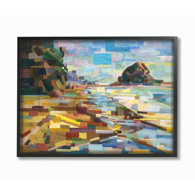" Geometric Down East Rocky Coast "