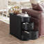 Solid Wood Frame End Table-1621858611