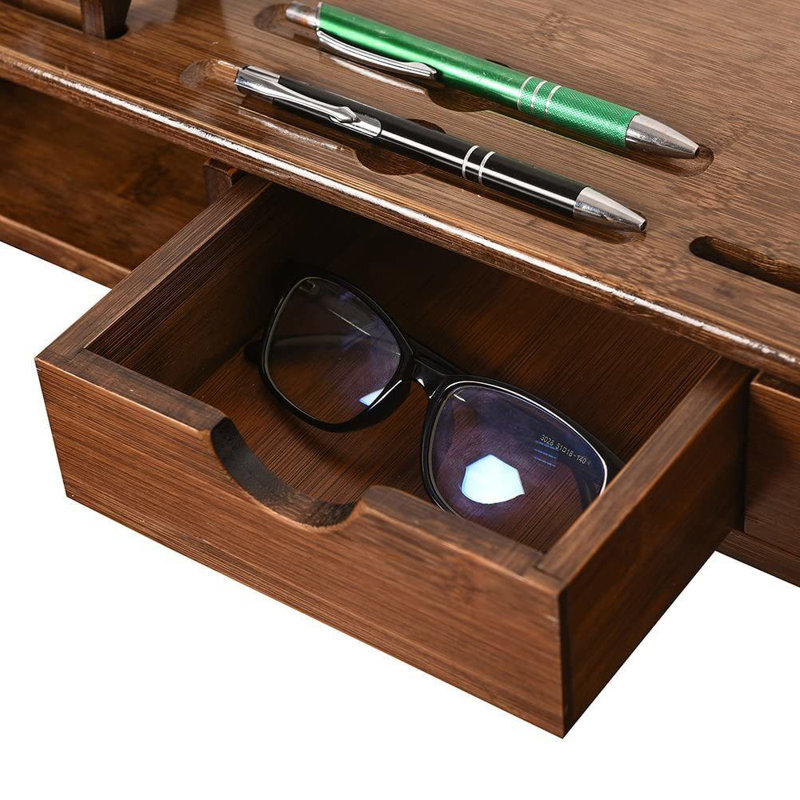 Wood Stackable Monitor Stand