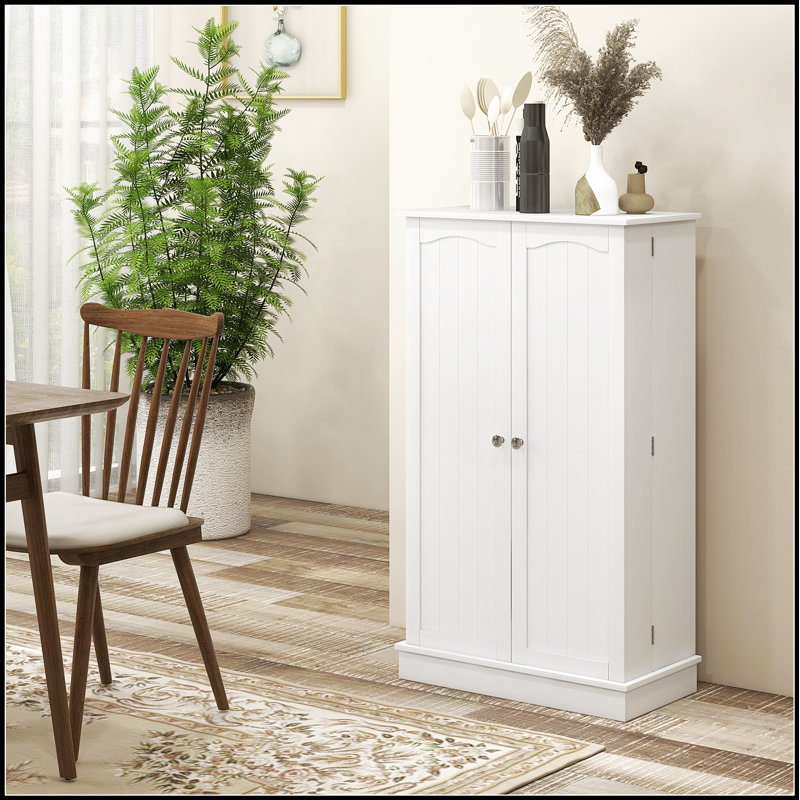 Armoire de cuisine avec étagère à 5 niveaux, 12 étagères à épices