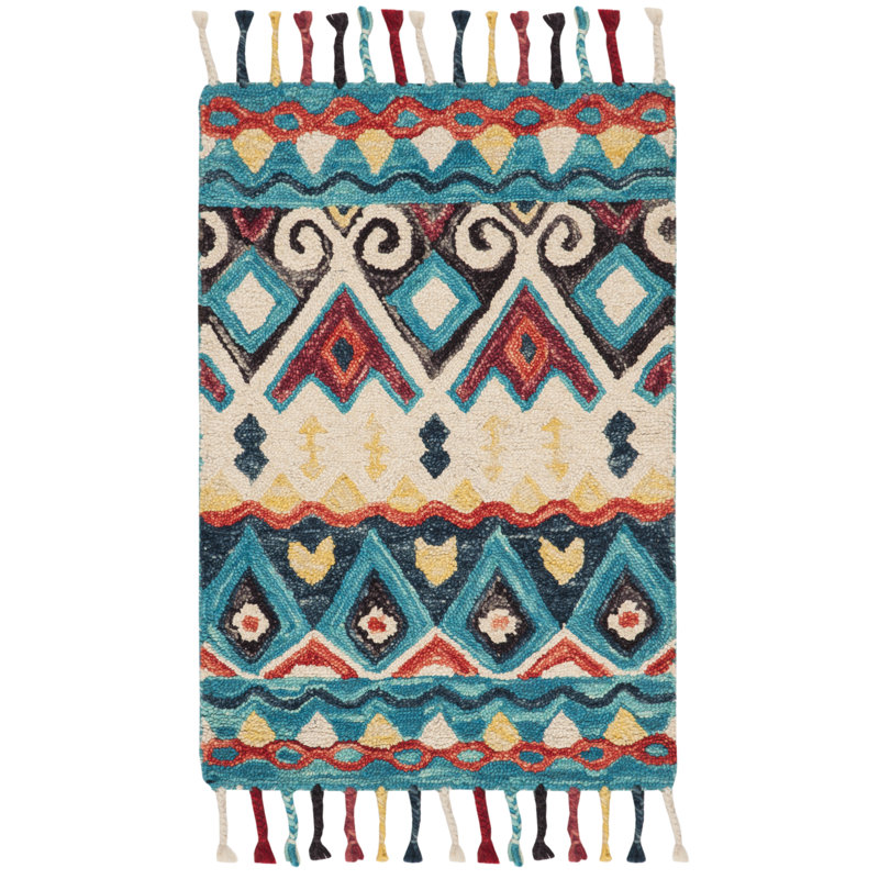 Vahakn Hand Tufted Wool Oriental Rug, Rectangle 2' x 3'