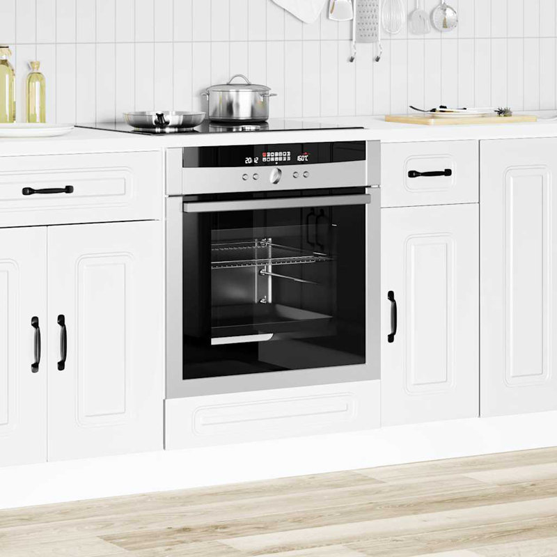 Oven Cabinet Kalmar Engineered Wood, White