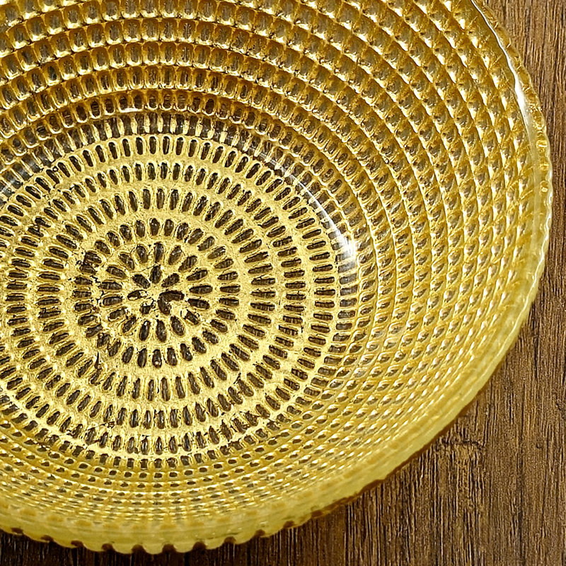 Pyle Gilded Glass Side Bowl, Gold
