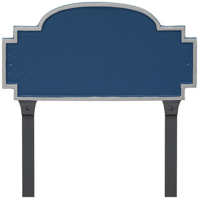Plaque d'adresse sur 1 ligne Chesterfield