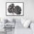 Three Small Pine Cones Print On Canvas