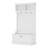 Hall Tree With Storage Shoe Bench And Coat Racks, 4-In-1 Design For Entryway And Hallway, White-1474702521