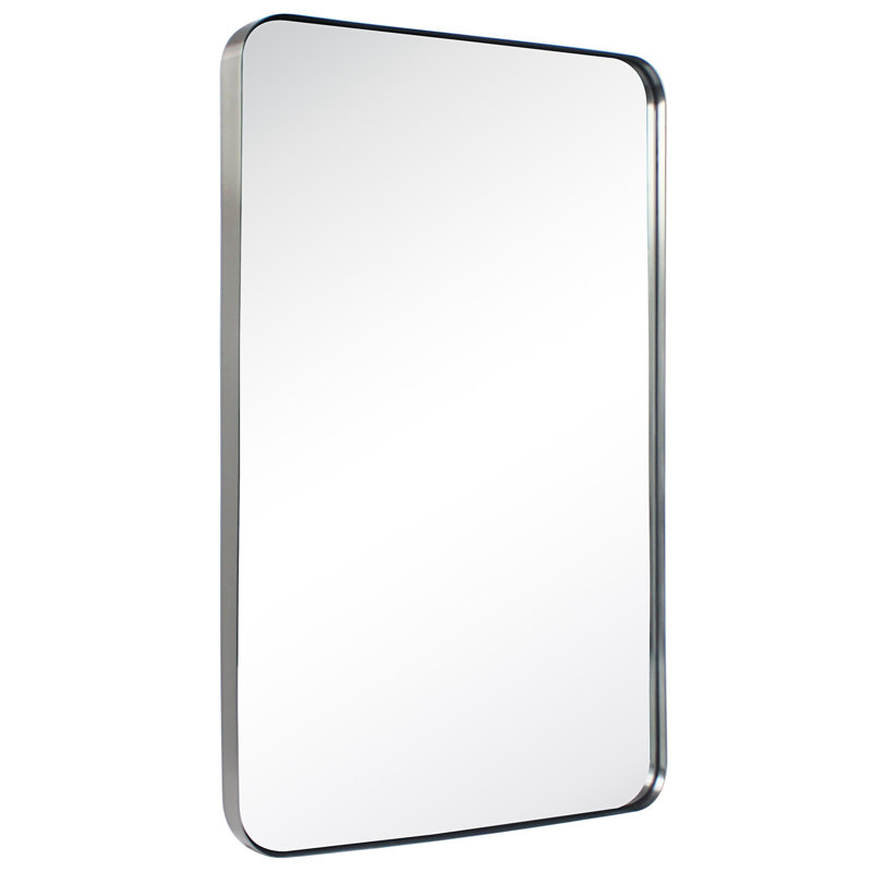 Miroir de salle de bain Arthers, H 30 po x l 20 po, Chrome