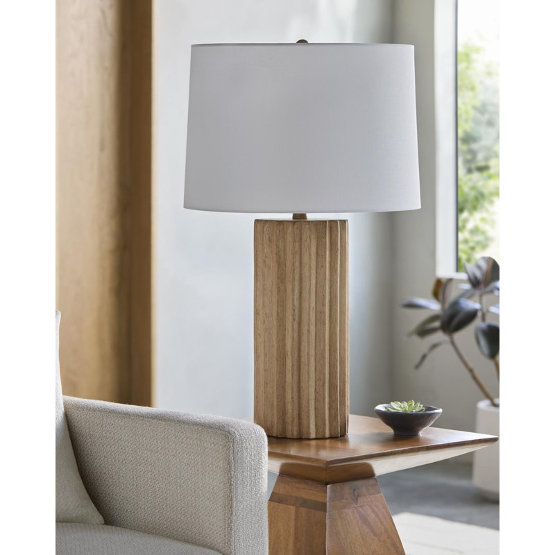 Lampe de table Terza, Beige