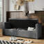 Bailidh Linen Upholstered Storage Bench