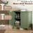 Modern Bathroom Sink Cabinet With Removable Shelf-1755295999