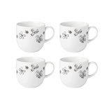 Ks Garden Doodle 4Pc Mugs