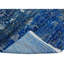 Tapis bleu foncé et noir noué à la main de haute qualité-64694916