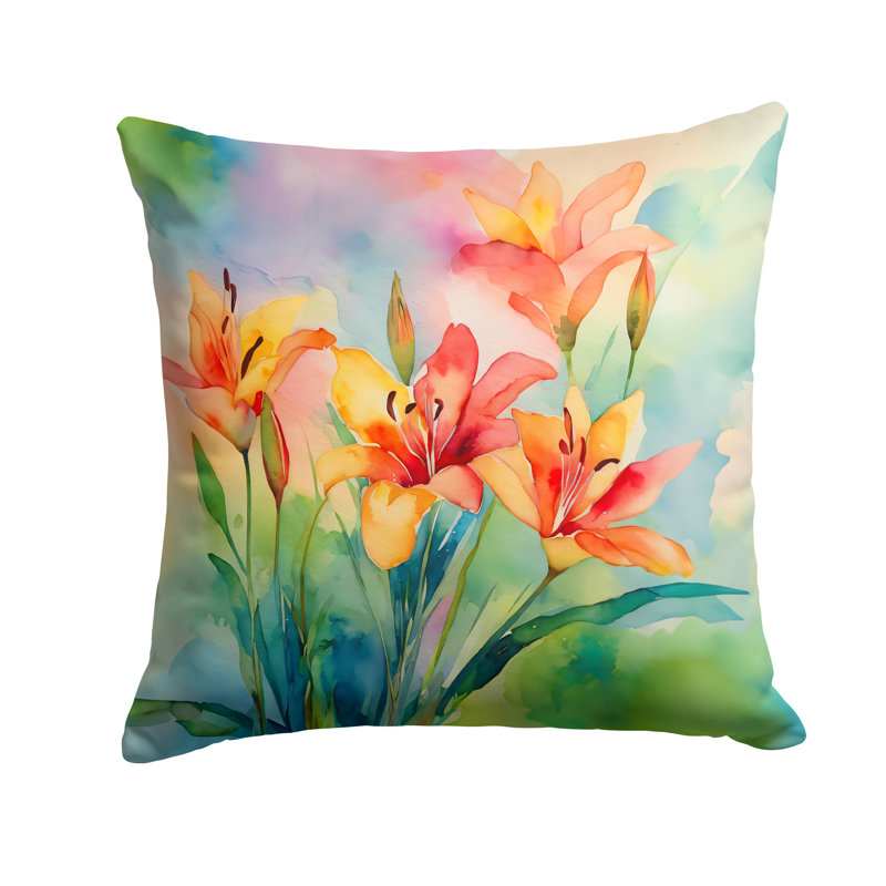 Other/No Pattern Outdoor Throw Pillow, 14" H x 14" W