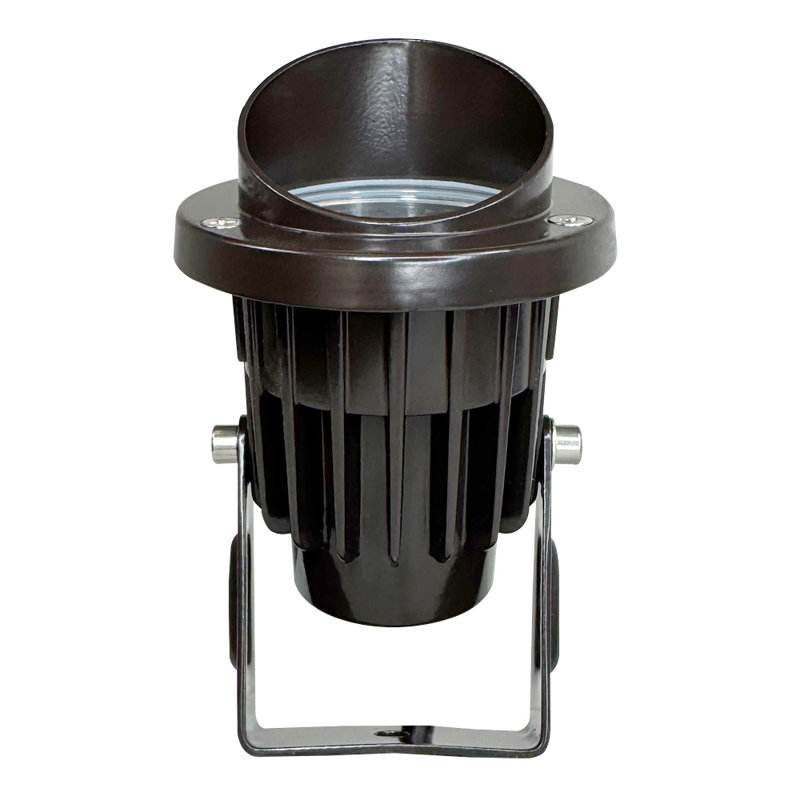 Projecteur à DEL à faible tension intégré CD75 RVB, Bronze, 7