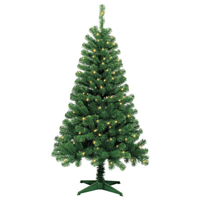 60' Lighted Pine Christmas Tree