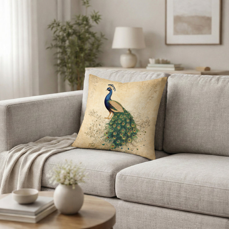 Coussin décoratif animaux - Coussin Aristocratic, H 16 po x l 16 po