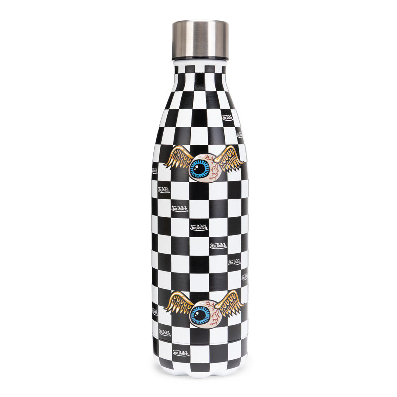 Bouteille en acier inoxydable Von Dutch, Blanc