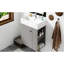 Meuble-lavabo flottant 21,6 po Modern-2028204637