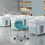 Hertzfeld Backed Adjustable Height Lab Stool-21158160