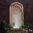 Endurathane Spring Leaf Ceiling Medallion, 19 7/8"OD x 3 5/8"ID x 1 1/4"P (Fits Canopies up to 5 5/8"), Factory Primed