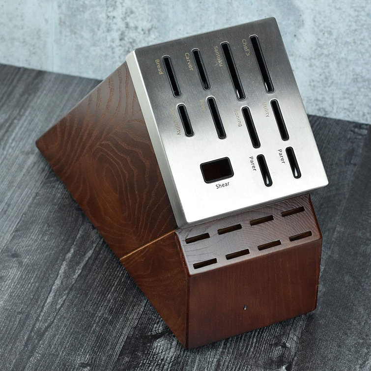 Melissa Stainless Steel Knife Block Set