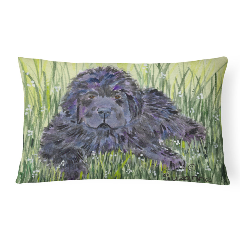 Coussin décoratif intérieur/extérieur terre-neuve