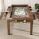 Table de jeu de société pour 6 joueurs, zone de jeu de 53 po x 30 po, plateau amovible, inclut la nappe, porte-gobelets détachables et plateaux, table de jeu convertible / casse-tête