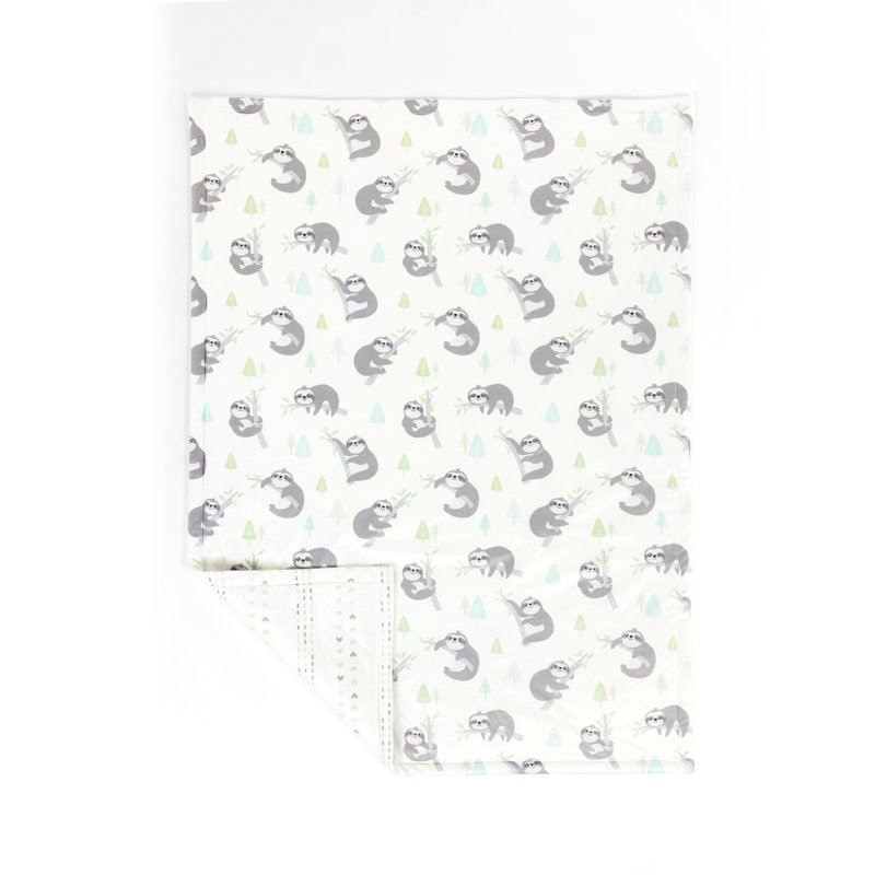 Couverture pour bébé en polyester, L 36 po x L 50 po