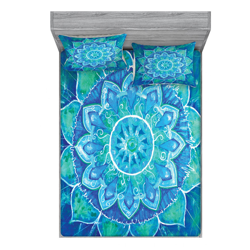 Microfiber Sheet Set, Queen Sheet Set + Fitted Sheet + 2 Pillowcases