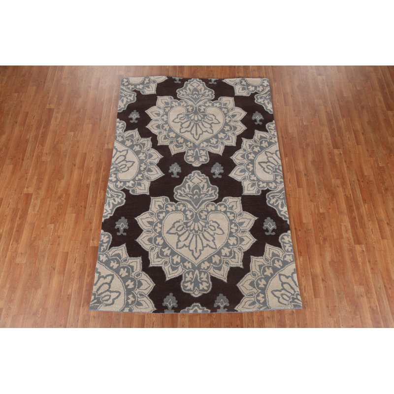 Agra Oriental Area Rug Hand-Tufted 5X8