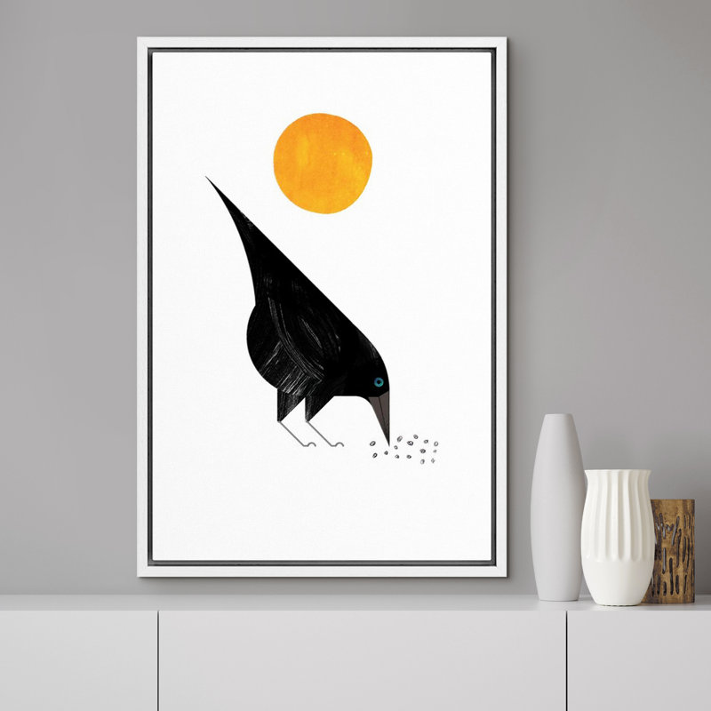 Crow X36, White, 24" H x 16" W