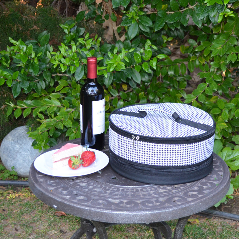 Houndstooth Food Storage Container