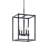 Crosby 4-Light Black Pendant