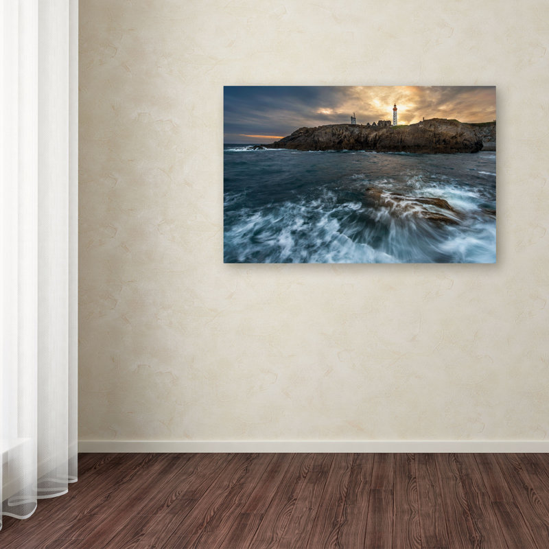 « the phare », reproduction de photo sur toile tendue, H 12 po x l 19 po x P 2 po