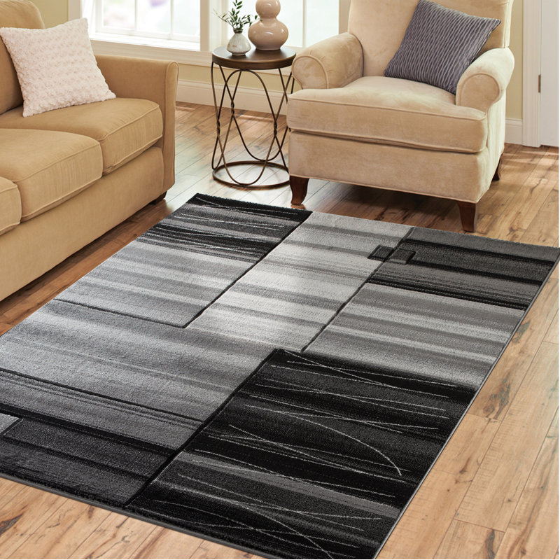 Anjolie Abstract Indoor Rug, Rectangle 5'2" x 7'5"