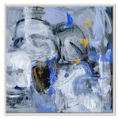 Control Room - Peinture sur toile encadrée