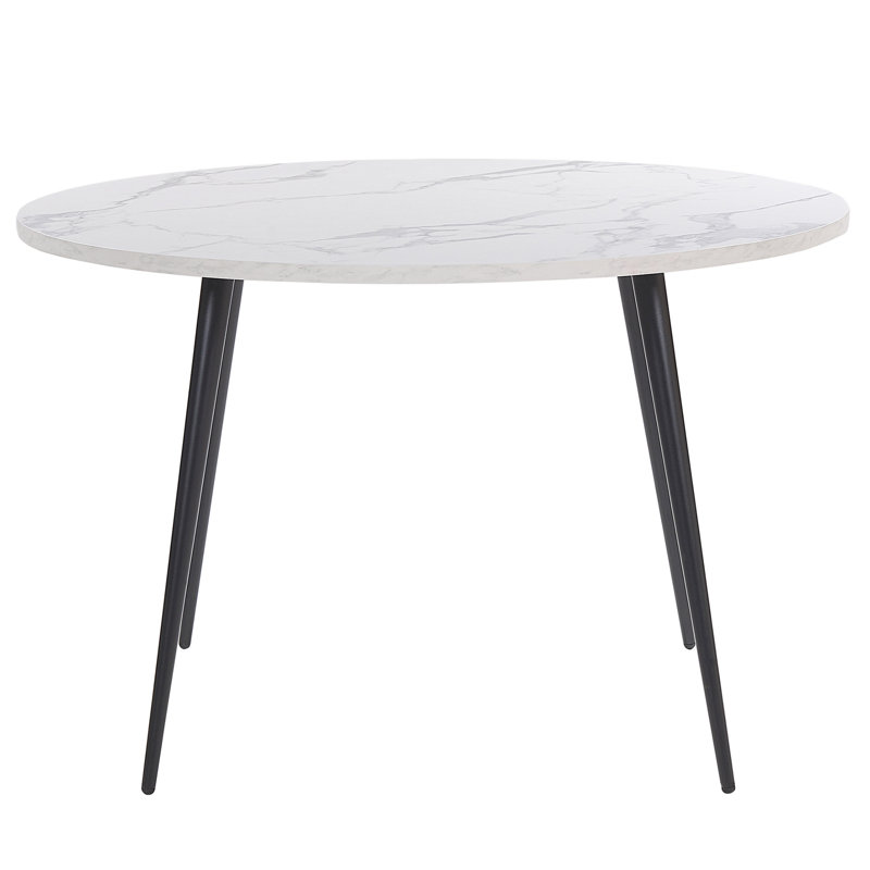 Monte Round Dining Table, White