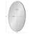 Metal Oval Mirror